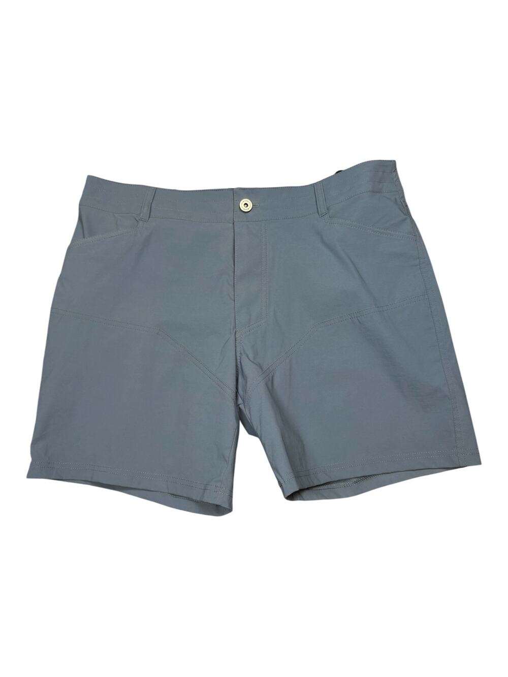 Kuhl Renegade Rock 7” Shorts Men's 36 Coastal Blue Pockets Outdoors Hiking